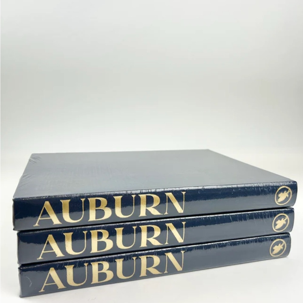 Auburn Blue Decorative Book Set